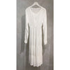 ( 送：吊帶白色打底裙) White 仙氣純白輕薄舒適搖拽連身裙, Dress/ DS9413
