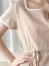 Square Collar Dress 方領夏日感後開叉連身裙/ DS9858 (Skyblue sold out)