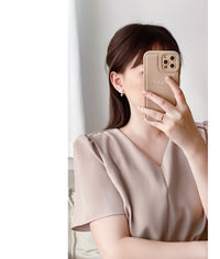 Two way Pearl&crystal, Earrings/ ER8334