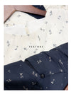 Patterned Lace Floral Dress 格紋通花感印花修腰連身裙/ DS9886