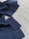 Ruffle Cotton Top 荷葉領口恤衫設計感棉上衣/ BU9095