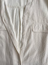 Shirt Dress 無領口恤衫口袋中袖連身裙或外套/ DS9860