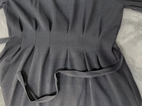 【現貨限量回歸 beige ONLY】Pleated Waist Dress 腰間車褶極顯瘦連身裙/ DS9667