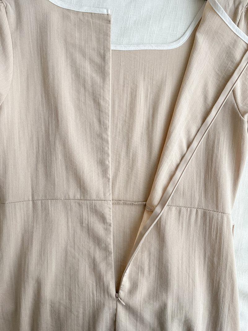 Square Collar Dress 方領夏日感後開叉連身裙/ DS9858 (Skyblue sold out)