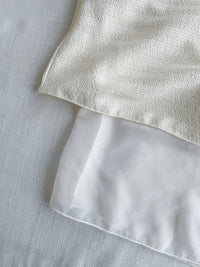 Layers Skirt 全橡筋腰織紋布雙層闊直裙/ SK8875