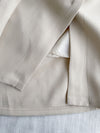 Ribbon Pleated Skirt 長度剛好腰身修身顯瘦百褶裙/ SK8876