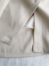 Ribbon Pleated Skirt 長度剛好腰身修身顯瘦百褶裙/ SK8876