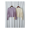 Olive Branches Cardigan 橄欖枝鈕扣通花織紋外套/ TP9127 (Purple sold out)