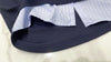 Spliced 藍色條紋恤衫拼背心假兩件, Blouse/ TP9007