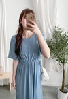 Everyday Tee Dress 防皺彈性修腰連身裙/ DS9864 (black sold out)