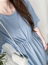 Everyday Tee Dress 防皺彈性修腰連身裙/ DS9864 (black sold out)