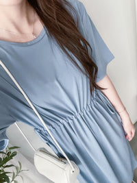 Everyday Tee Dress 防皺彈性修腰連身裙/ DS9864 (black sold out)