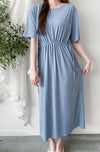 Everyday Tee Dress 防皺彈性修腰連身裙/ DS9864 (black sold out)