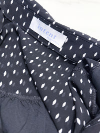 [Intent x Korea label] Rhombus Dress  菱形印花雪紡隨性口袋連身裙/ DS9987