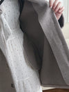 Casual Elegant Coat 隨性/輕優雅修腰翻領外套/ JK8126 (Milktea Tan sold out)