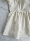 蝴蝶領口通花傘形衣身上衣/ BU9097 (ivory sold out)