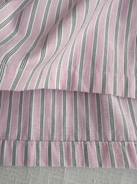 French Stripe 法式直條紋質感恤衫連身裙 Dress/ DS9891