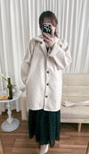 Casual Elegant Coat 隨性/輕優雅修腰翻領外套/ JK8126 (Milktea Tan sold out)