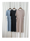 Everyday Tee Dress 防皺彈性修腰連身裙/ DS9864 (black sold out)