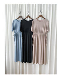 Everyday Tee Dress 防皺彈性修腰連身裙/ DS9864 (black sold out)