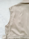 Trench Vest Dress 杏色背心風衣連身裙或外套/ DS9866