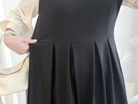 Shirt Vest OPS 領前後兩穿微光澤雪紡彈性舒適魚尾裙/ DS9996 (pre-order 10月9截單)