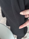 Shirt Vest OPS 領前後兩穿微光澤雪紡彈性舒適魚尾裙/ DS9996 (pre-order 10月9截單)