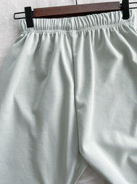 Ally Banding Pants 全橡筋顯瘦彈性棉仿西褲棉褲/ PT8455