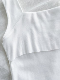 (購買任何貨品加購/單買$169) 完美包覆彈性平領粗帶背心/ TP9132 （pre-order black)
