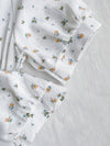 Snowdot Floral Dress V領口雪點印花修腰連身裙/ DS9872