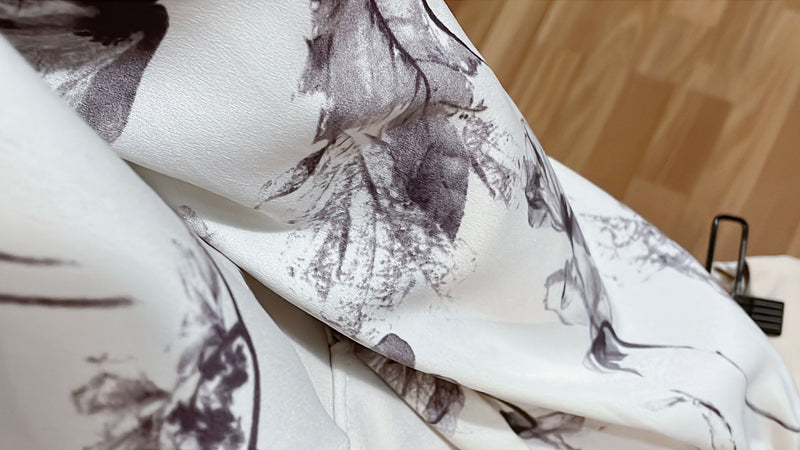Shadow 影子印花絲巾領口, Blouse/ BU8981