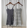 Tweed Dress 混閃十字線合身後橡筋膝上連身裙/ DS9788 (black sold out)