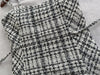 Tweed Dress 混閃十字線合身後橡筋膝上連身裙/ DS9788 (black sold out)