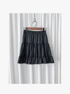 Flare Mini Skirt 全橡筋腰層次裙擺短裙/ SK8886