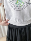 Flare Mini Skirt 全橡筋腰層次裙擺短裙/ SK8886