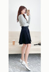 Knit Braid 全彈性扭麻花流蘇冷針裙, Skirt/ SK8768 (Ivory soldout)