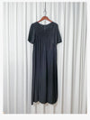 Bonnie Dress 黑色不貼橡筋衣身口袋連身裙/ DS9884