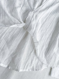 （兩種著法）Air Twist 背心加直紋扭紋恤衫兩件套 Set/ BU9103 (pre-order)
