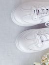 White leather mule shoes/ SH8131