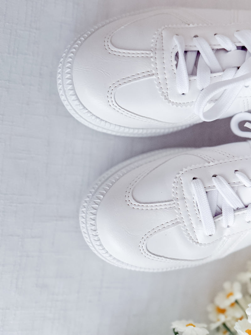 White leather mule shoes/ SH8131