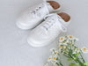 White leather mule shoes/ SH8131