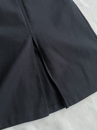 A-line 後橡筋簡潔A形中長裙 Skirt/ SK8880