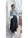 V Collar Knit 雙面V領顯瘦微修腰針織衫/ TP9191