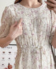 Lavender Branches 薰衣草枝傘魚尾雪紡連身裙, Dress/ DS9508