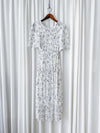 Lavender 薰衣草印花舒適修身連身裙 Dress/ DS9887 (pre-order)