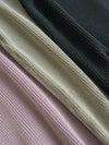 V Collar Knit 翻領V領裝飾鈕扣設計彈性線料 Dress/ DS9899 (pre-order)