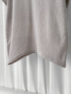 V Neck 顯瘦前後開V領線料長針織 Knit / TP9145 (pre-order white)