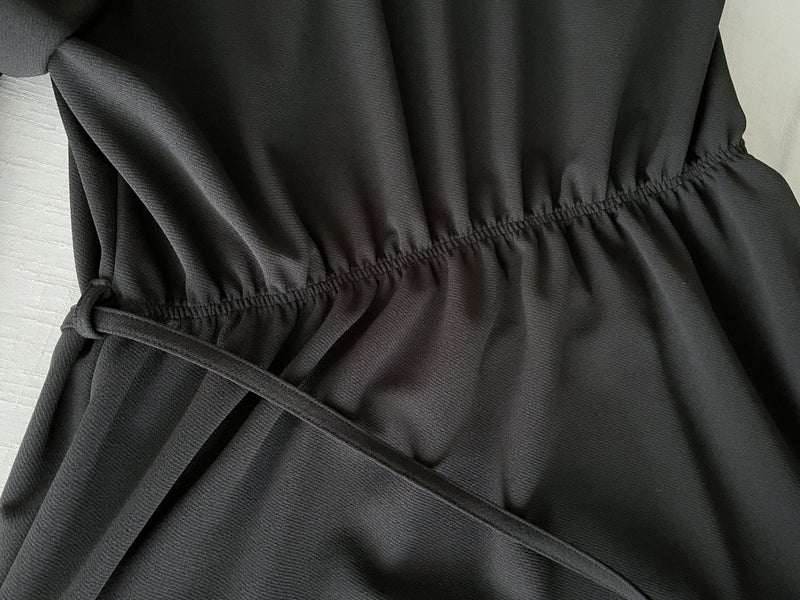 （未戴腰帶都微修腰✨）moon lock, Dress 防皺彈性細緻半月腰帶後橡筋連身裙/ DS9685 (Pre-order 11月24截單）