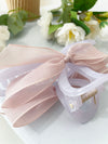(Many Ways to wear) Jelly Ribbon, Clip/ HA8120 (ivory sold out)
