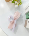 (Many Ways to wear) Jelly Ribbon, Clip/ HA8120 (ivory sold out)